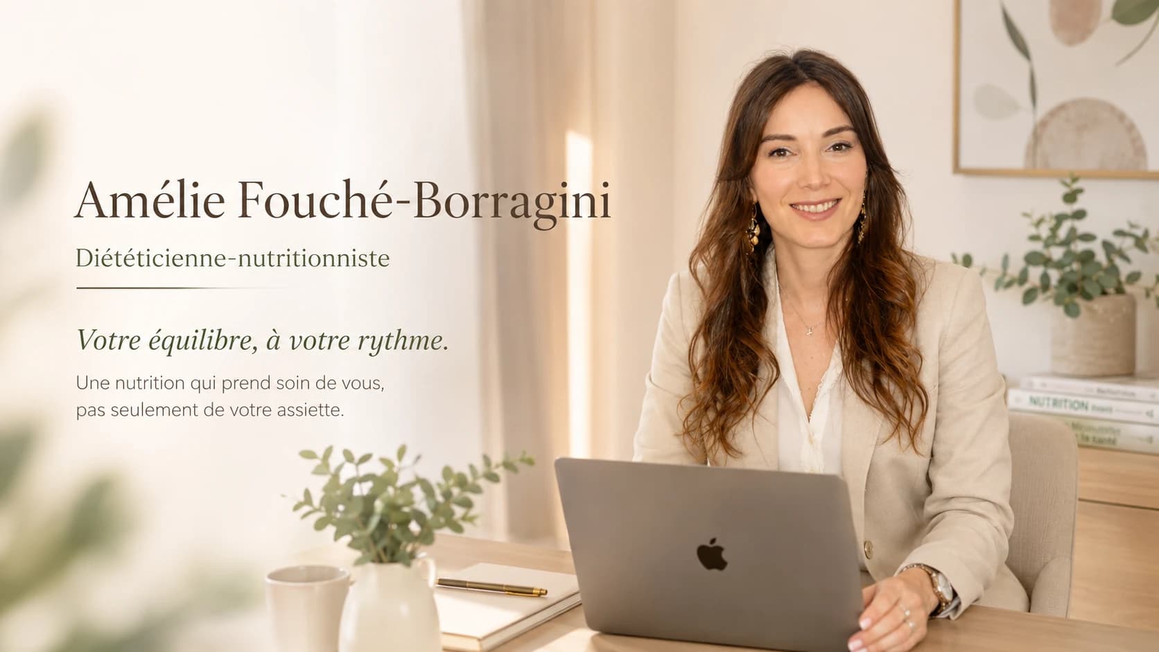 Amélie Fouché-Borragini, diététicienne-nutritionniste